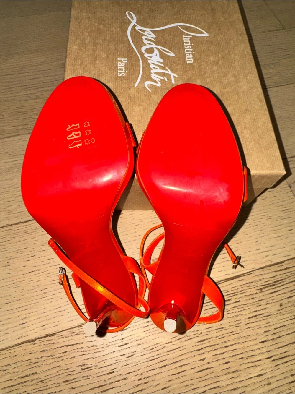 Christian Louboutin 120mm Miss Z Queen sandal 38.5 - Picture 4 of 4